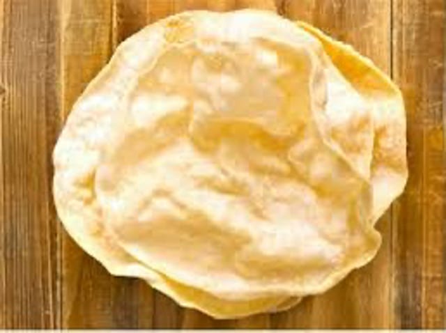 Papadum.