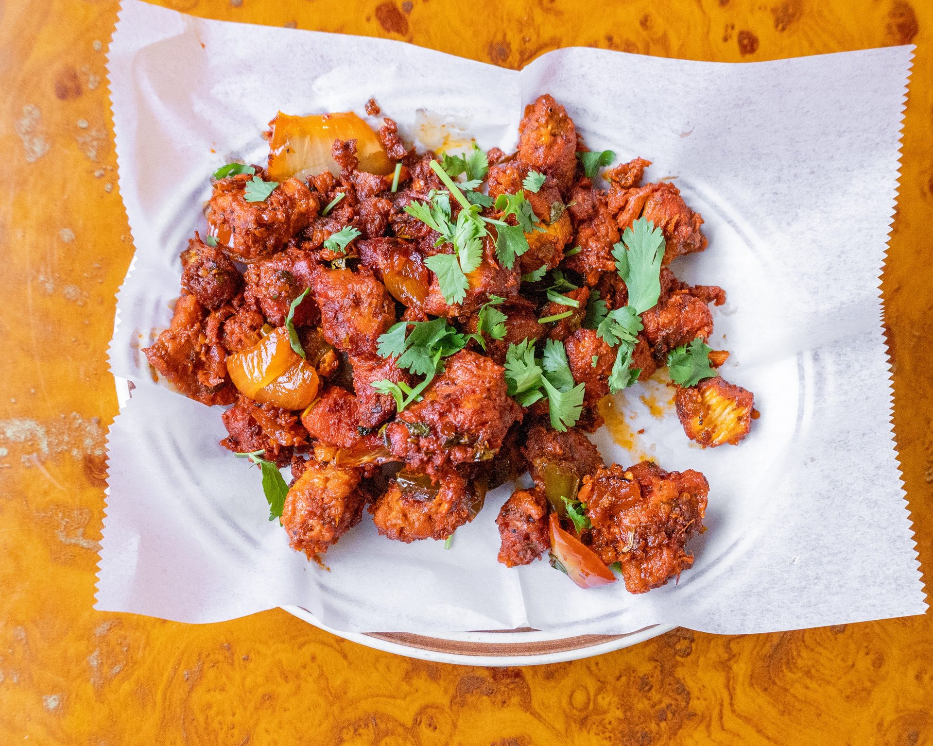South Indian flavors at the table