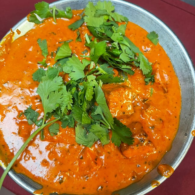 Paneer Butter Masala.