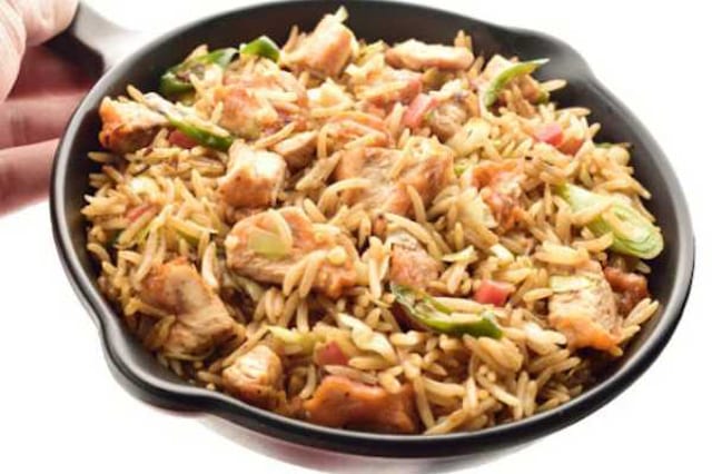 Majestic Chicken Fried Rice.