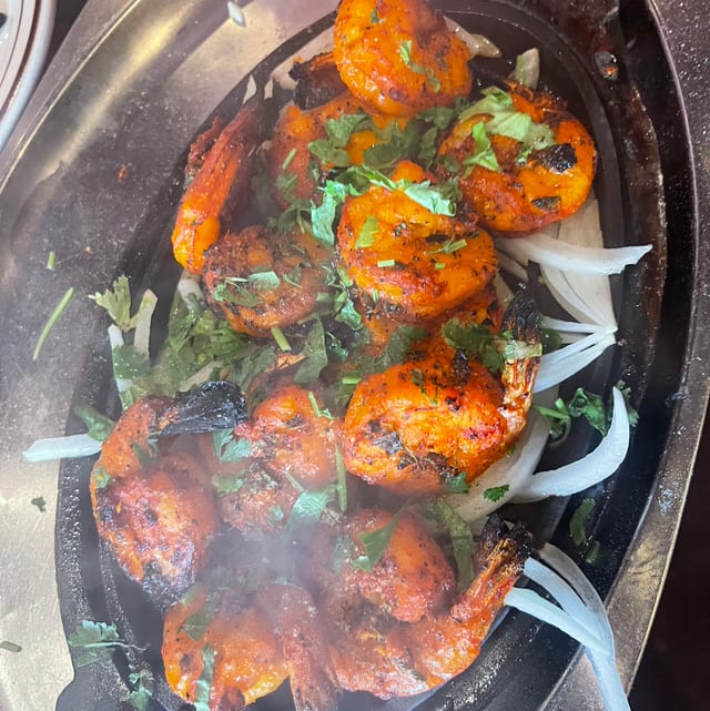 Tandoori Shrimp.
