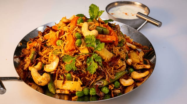 Ulavacharu Paneer Biryani.