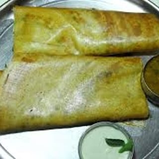 Spinach Masala Dosa
