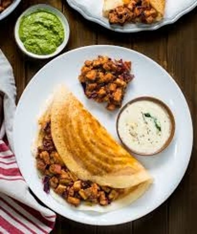 Paneer Masala Dosa.