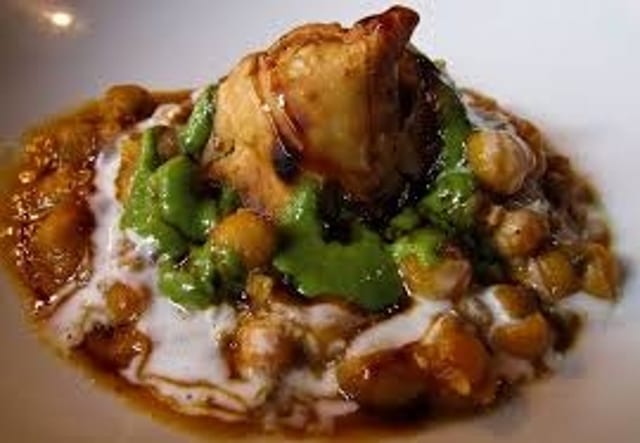 Chat Samosa.