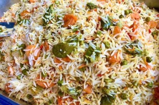 Basmati Rice Pilaf.