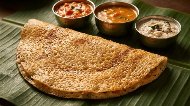 Rava Crispy Dosa.