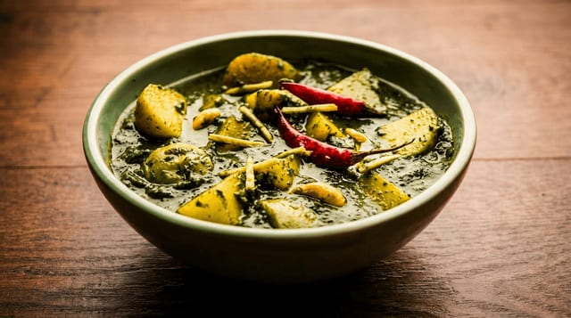 Aloo Palak.