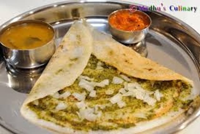 Mint Masala Dosa.