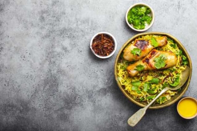 Avakai Chicken Biryani.