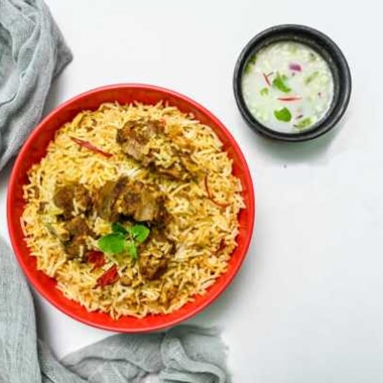 Delicious Goat Biryani