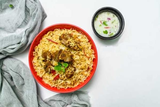 Ulavacharu Goat Biryani.